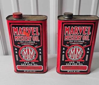 Marvel Mystery Oil Cans
