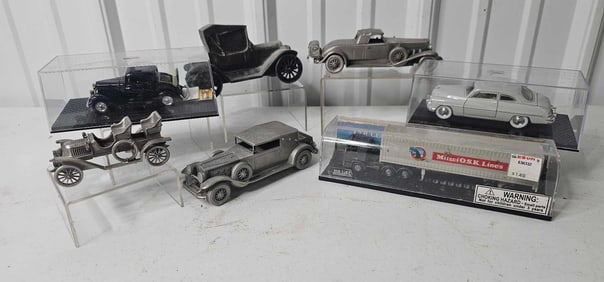 Pewter & Model Cars
