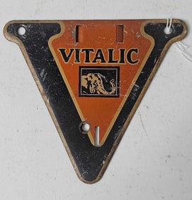 Early 1900s Vitalic Bicycle Tires Elephant emblem