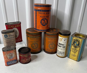 9- Various Tins