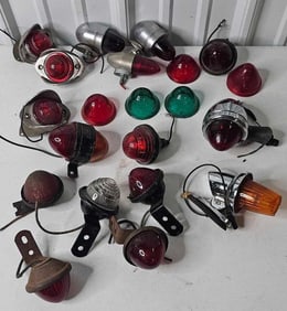 Early Auto and Motorcycle Lights