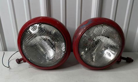 Large 8 inch Headlamps