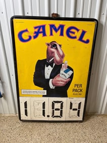 Camel Cigarettes Store Front Sign