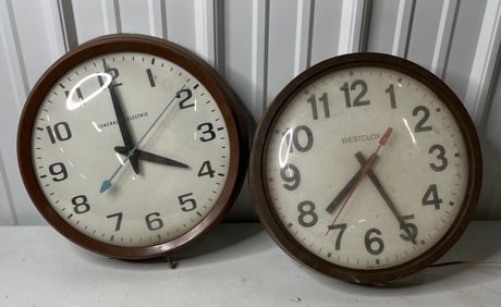 Westclox & GE Wall Clocks