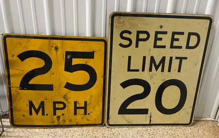 Speed Limit Signs