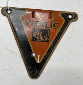 Early 1900s Vitalic Bicycle Tires Elephant emblem