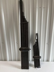 Pair of Wooden Pan Flutes