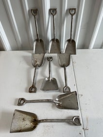 Childrens Tin Sand Shovels
