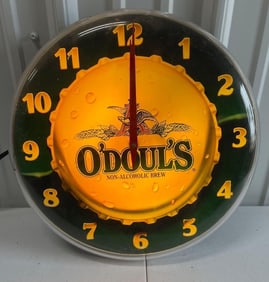 O'Douls Lighted Beer Clock