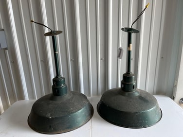Porcelain Station Lights