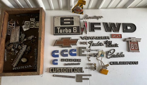 Chevy, Dodge, Cordoba, Pontiac & other Auto Emblems