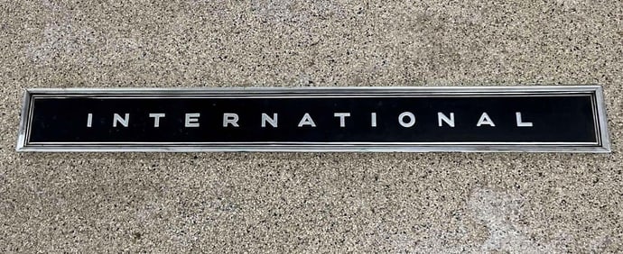 International Pickup Truck Tailgate Insert