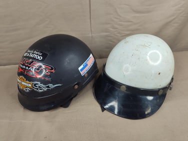 Vintage Motorcycle Helmets