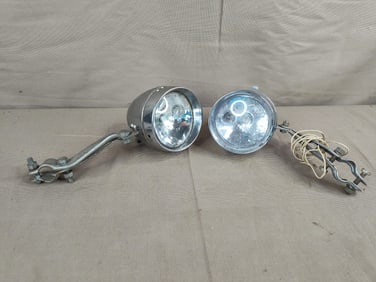 Pair of Early Bicycle Head Lights