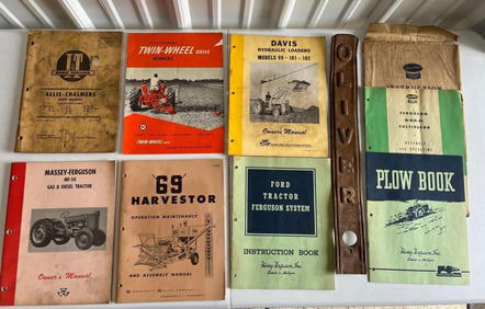 Oliver Tin Tag and Early Tractor Manuals