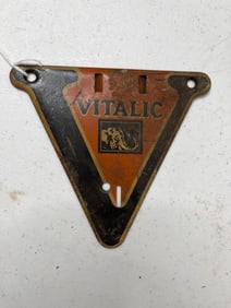 Early 1900s Vitalic Bicycle Tires Elephant emblem