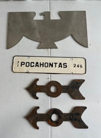 Thunderbird, Pocahontas Sign, & Arrows