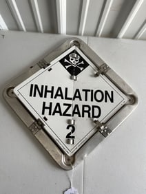 Flippable Danger/ Warning Sign