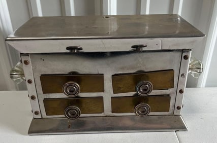 Unusual Homemade 4 Drawer Chest