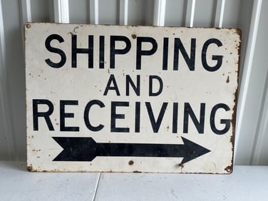 SST Shipping and Receiving Sign