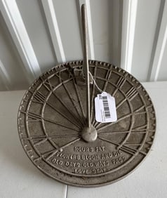 Early Garden Sundial