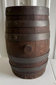 Charred Mini Whisky Barrel