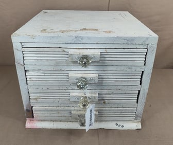 4 Drawer Farmhouse Cabinet