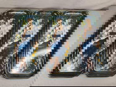 Coca Cola Advertising Trays