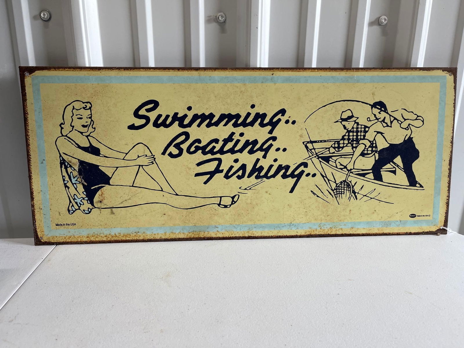 Mummerl Swimming Boating & Fishing Sign (1 of 5)