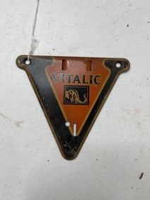 Early 1900s Vitalic Bicycle Tires Elephant emblem