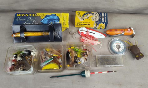 Vintage Fishing Flies and Lures