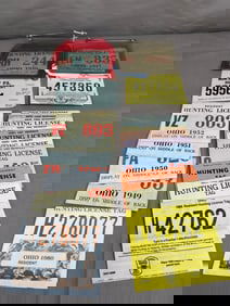 1947-1986 Ohio Hunting License