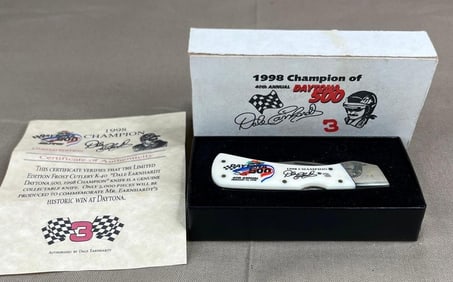 1998 Dale Earnhardt Daytona 500 Pocket Knife