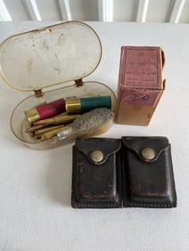 Case Revolver Ammo Pouch & Misc shells