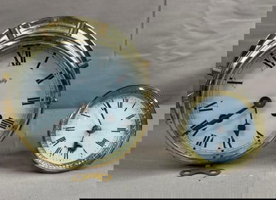 Schatz Brass German Ships Clock