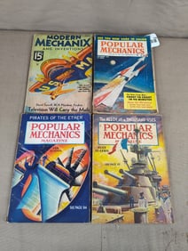Popular Mechanics 1930s-1950s Magazines