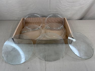 Early Automobile Glass Headlight Lenses
