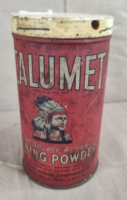 Early Calumet Baking Powder Can