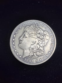 1881 CC Morgan Dollar