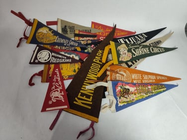 Souvenir Felt Pennants