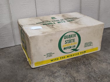 Quaker State Motor Oil NOS Cans