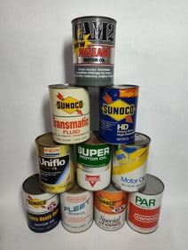 Various One Qt Oil Cans