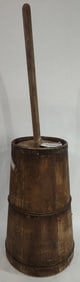 Wooden Primitive Churn