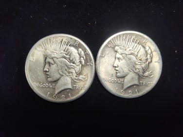 2-1921 Peace Dollars