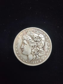 1889 CC Morgan Dollar