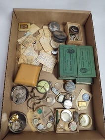 Pocket Watch Movements and Parts