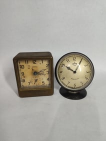 Westclox and Ansonia Alarm Clocks
