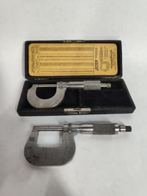 Brown & Sharpe Mfg & Starrett Micrometers