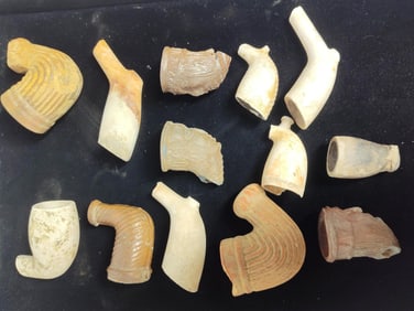 Clay & Pottery Smoking Pipes