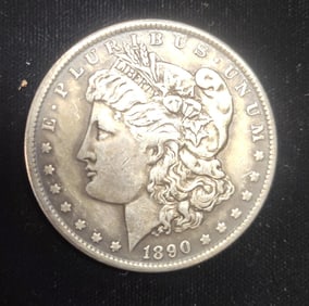 1890 CC Morgan Dollar